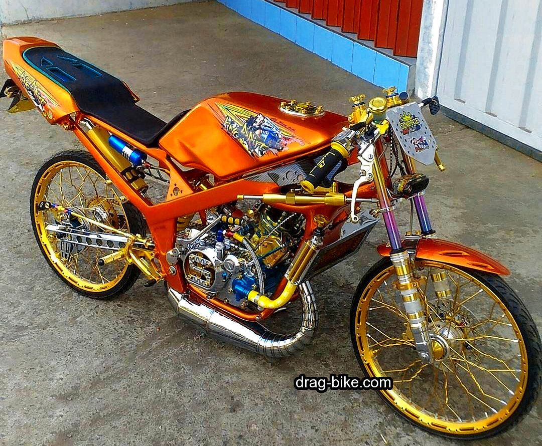 Detail Modif Ninja R Drag Nomer 8