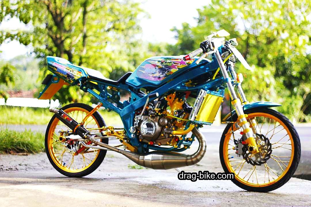 Detail Modif Ninja R Drag Nomer 9