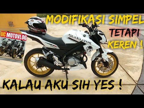 Detail Modif Vixion Simple Tapi Keren Nomer 2