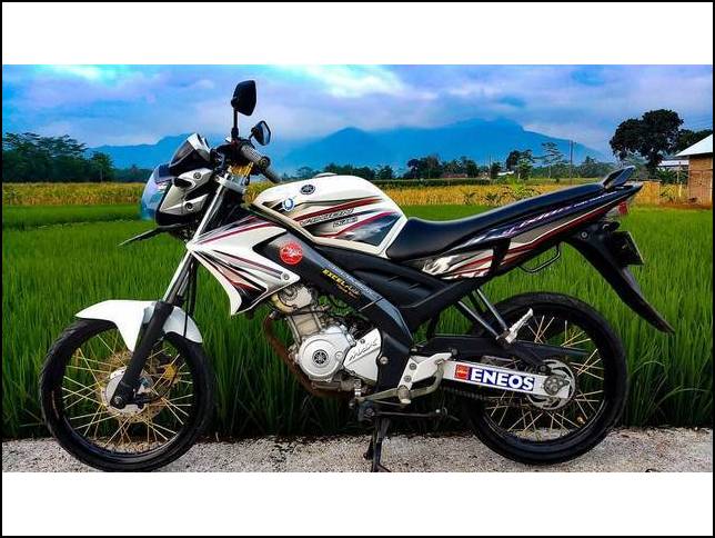 Detail Modif Vixion Simple Tapi Keren Nomer 15