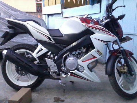 Detail Modif Vixion Simple Tapi Keren Nomer 22