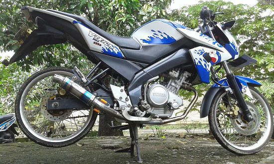 Detail Modif Vixion Simple Tapi Keren Nomer 4