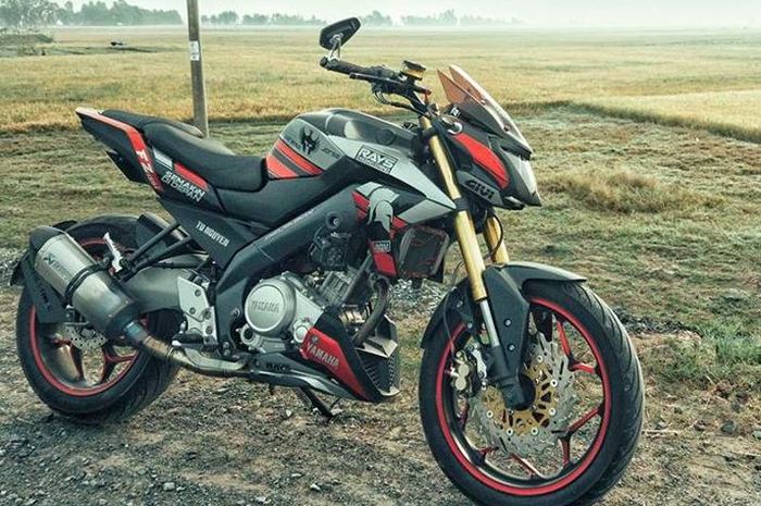 Detail Modif Vixion Simple Tapi Keren Nomer 5