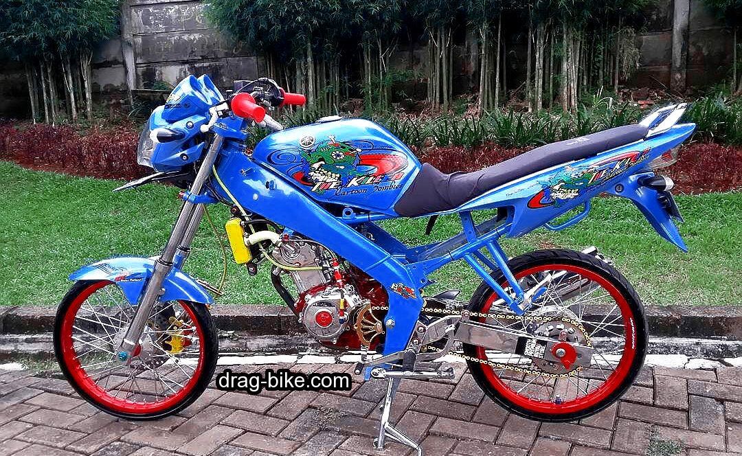 Detail Modif Vixion Simple Tapi Keren Nomer 36