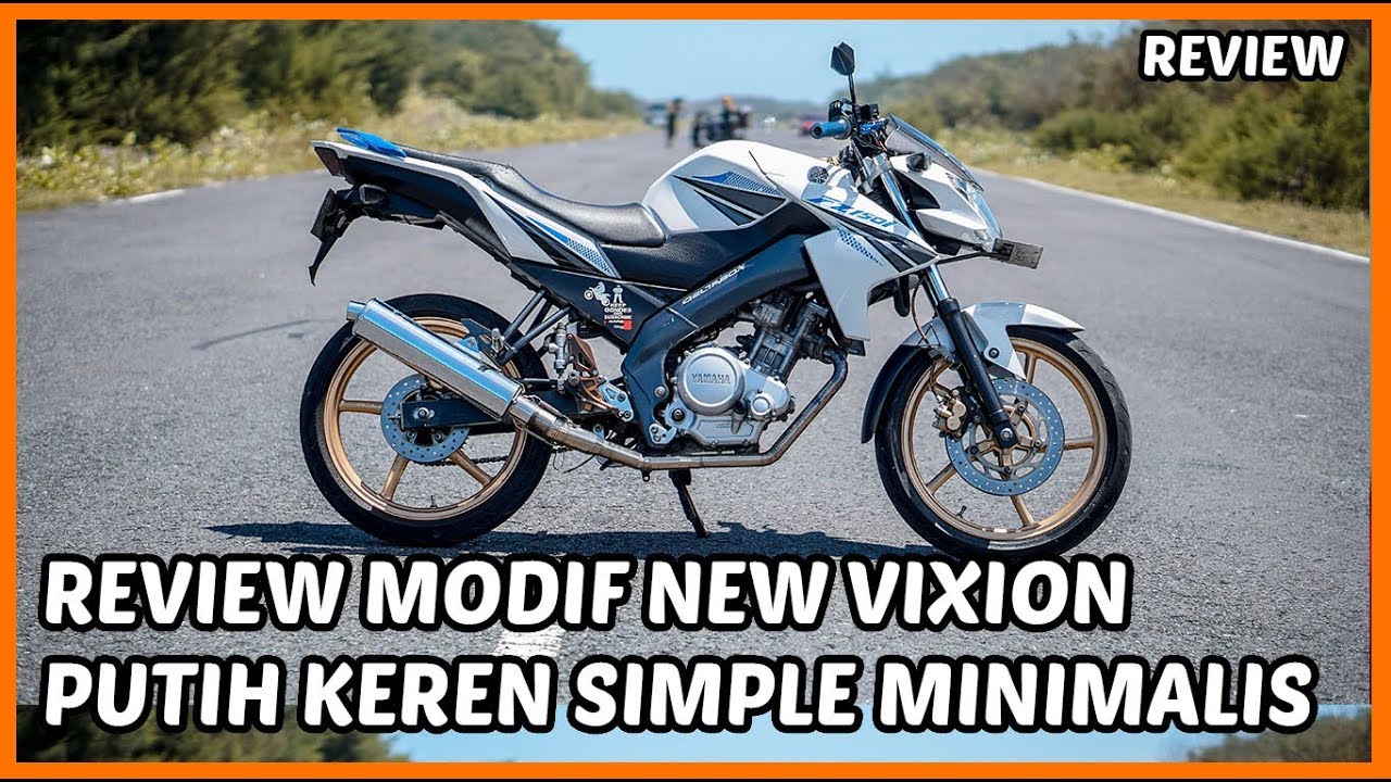 Detail Modif Vixion Simple Tapi Keren Nomer 38