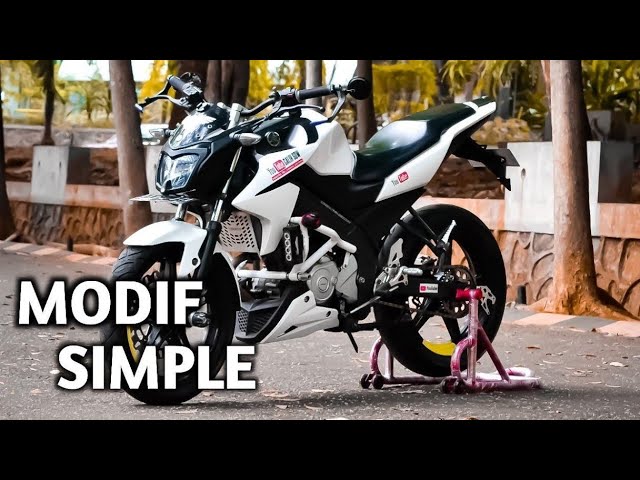 Detail Modif Vixion Simple Tapi Keren Nomer 6