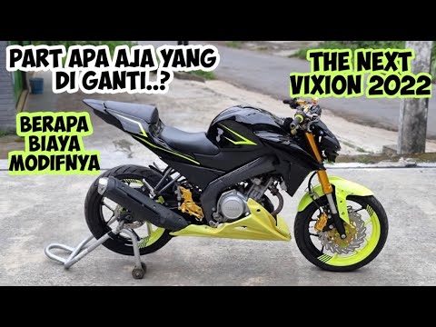 Detail Modif Vixion Simple Tapi Keren Nomer 52