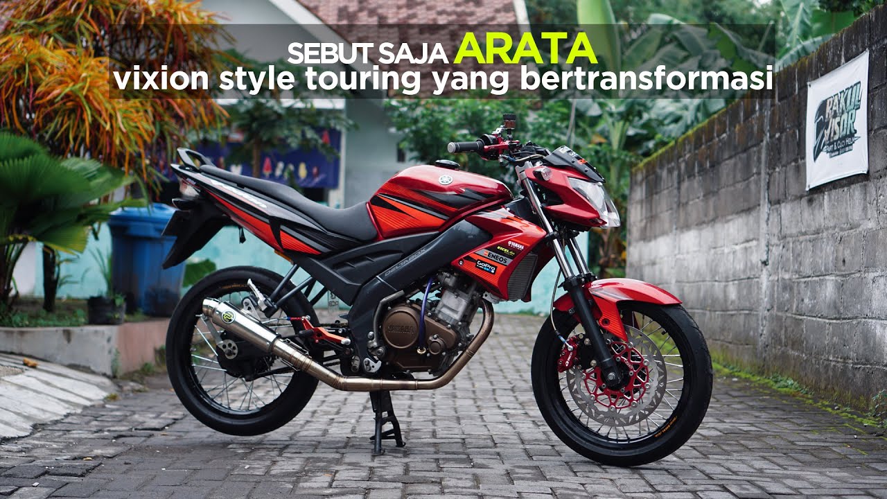 Detail Modif Vixion Simple Tapi Keren Nomer 7