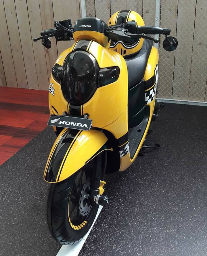 Modifikasi All New Scoopy 2017 - KibrisPDR