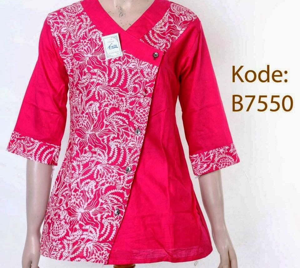 Detail Modifikasi Baju Batik Modern Nomer 14