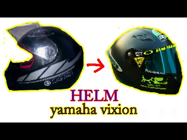 Detail Modifikasi Helm Full Face Nomer 16