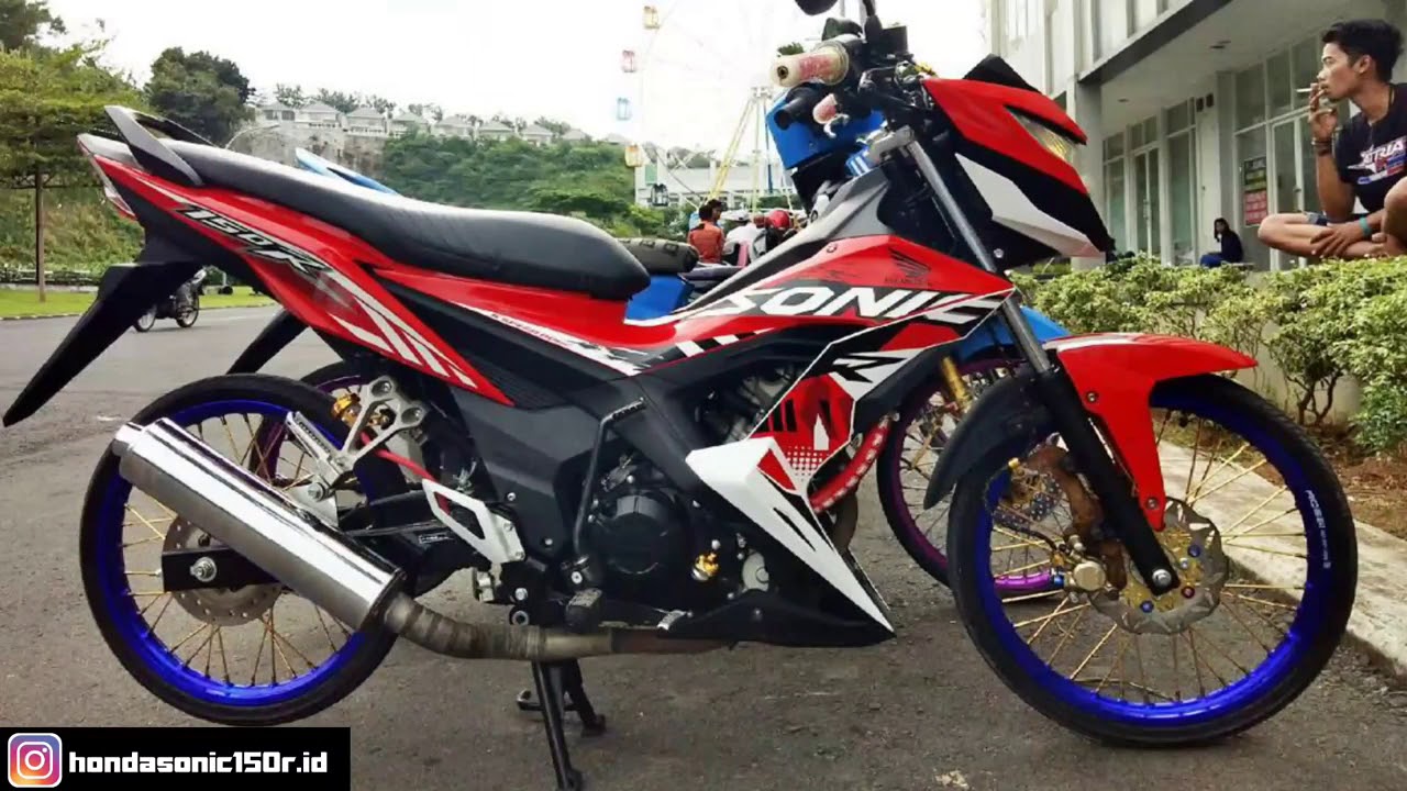 Detail Modifikasi Honda Sonic Jari Jari Nomer 12