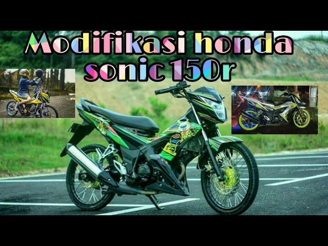 Detail Modifikasi Honda Sonic Jari Jari Nomer 27