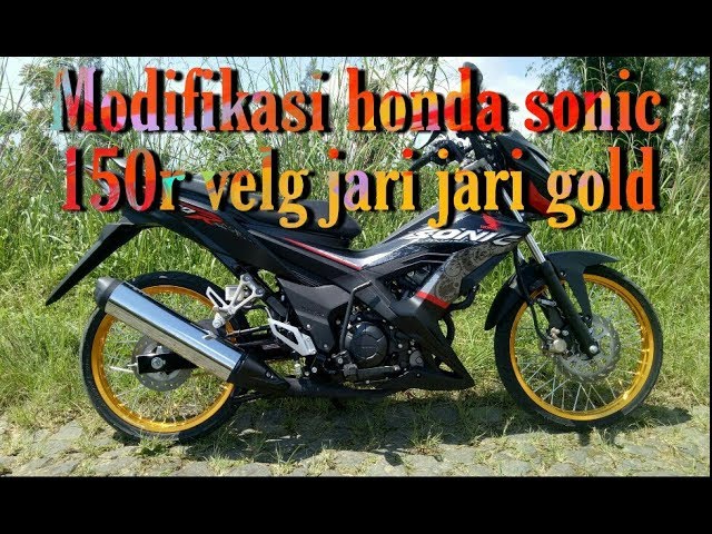 Detail Modifikasi Honda Sonic Jari Jari Nomer 47