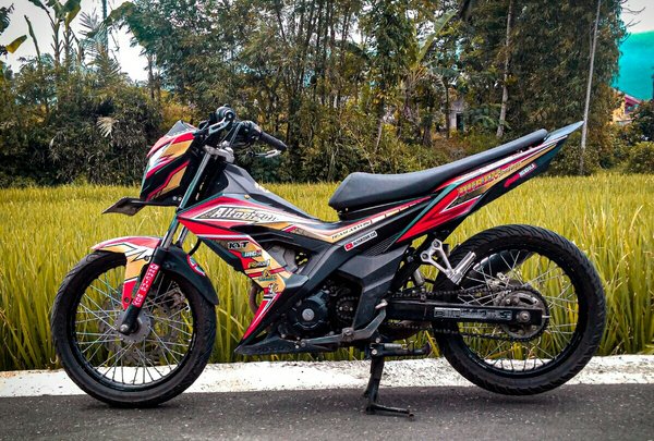 Detail Modifikasi Honda Sonic Jari Jari Nomer 9