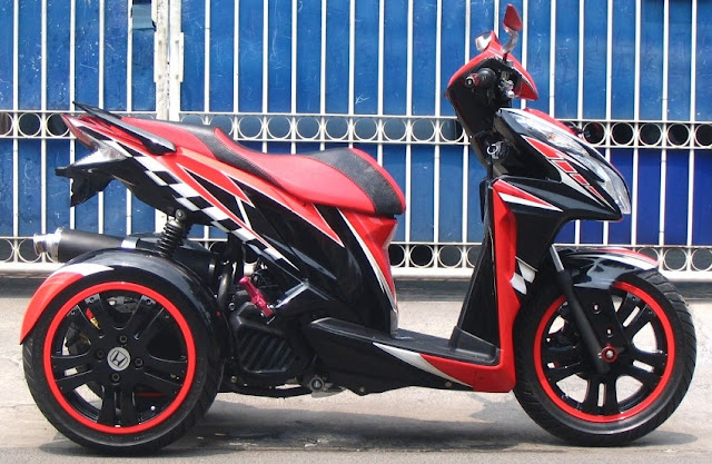 Detail Modifikasi Honda Vario Techno 125 Nomer 32