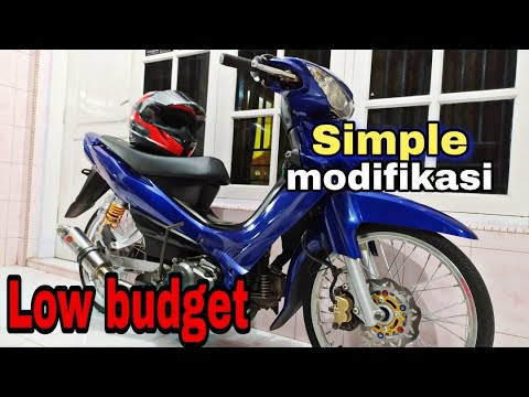 Detail Modifikasi Jupiter Z Biru Nomer 19