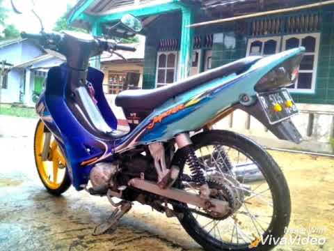 Detail Modifikasi Jupiter Z Biru Nomer 27