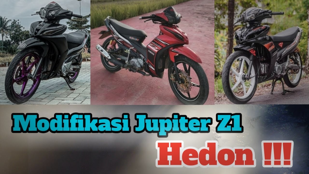 Detail Modifikasi Jupiter Z Robot Nomer 53