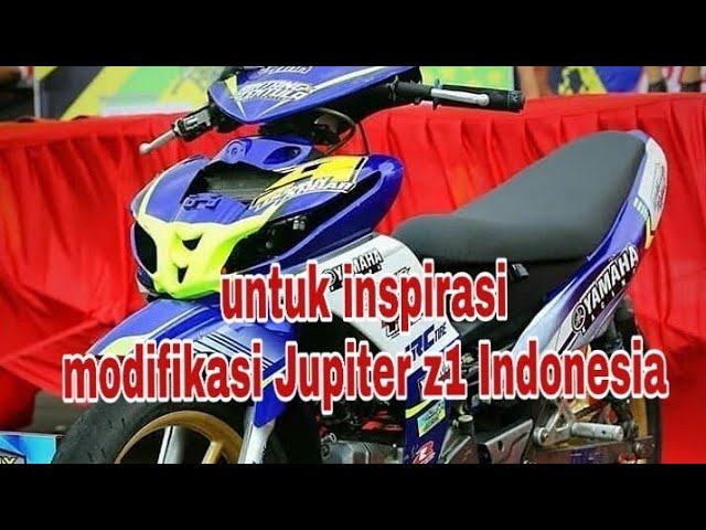 Detail Modifikasi Jupiter Z1 Racing Nomer 28