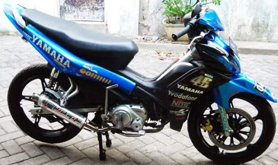 Detail Modifikasi Jupiter Z1 Racing Nomer 37