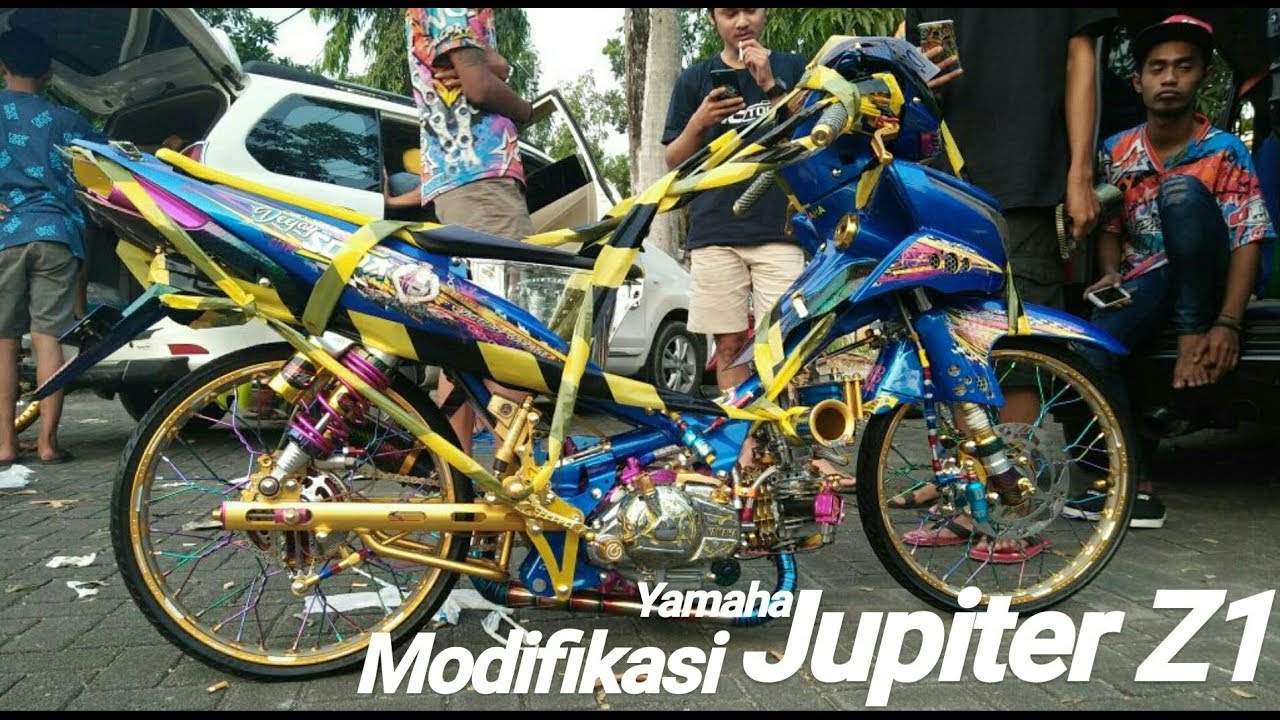 Detail Modifikasi Jupiter Z1 Racing Nomer 38