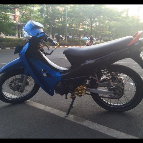 Detail Modifikasi Kawasaki Blitz Nomer 16