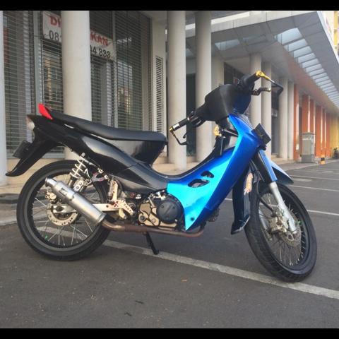 Detail Modifikasi Kawasaki Blitz Nomer 17