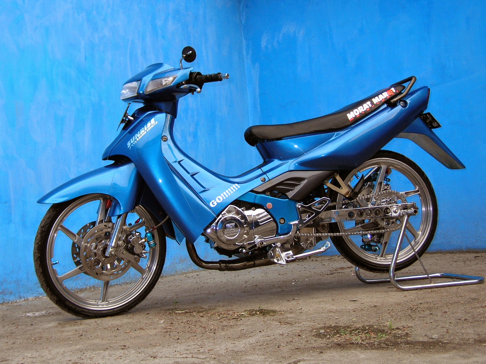Detail Modifikasi Kawasaki Blitz Nomer 25