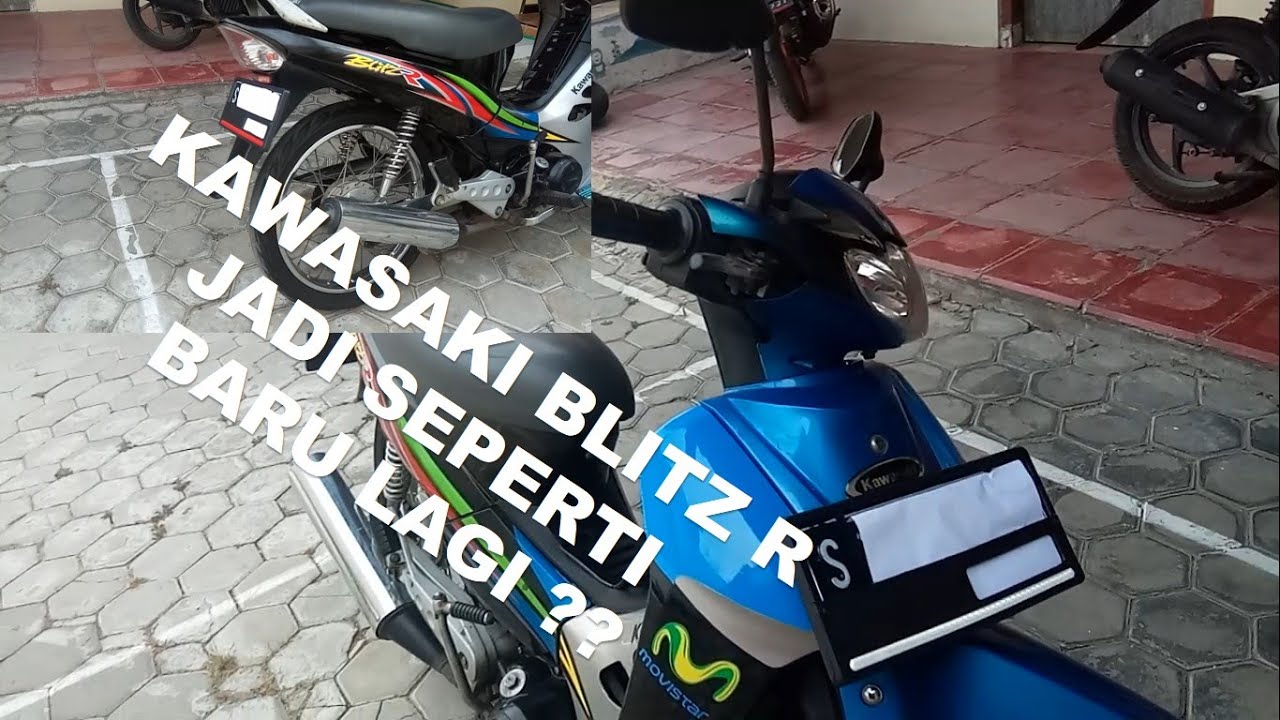 Detail Modifikasi Kawasaki Blitz Nomer 39