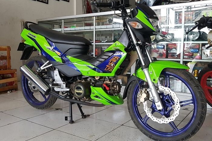 Detail Modifikasi Kawasaki Blitz Nomer 40