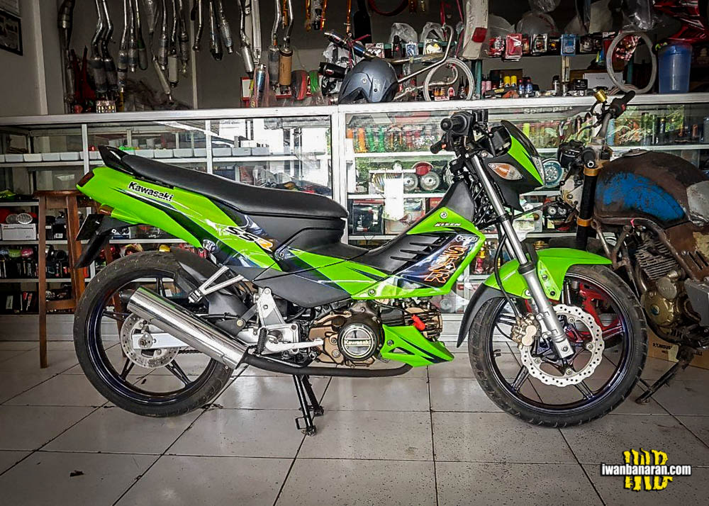 Detail Modifikasi Kawasaki Blitz Nomer 42