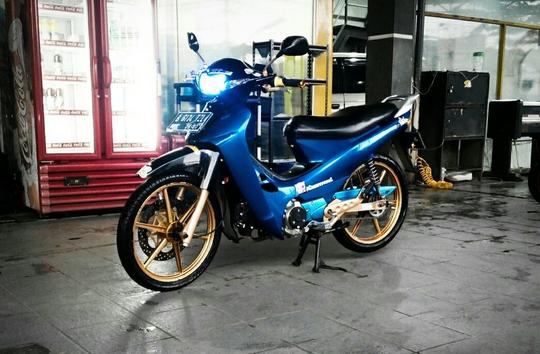Detail Modifikasi Kawasaki Blitz Nomer 44