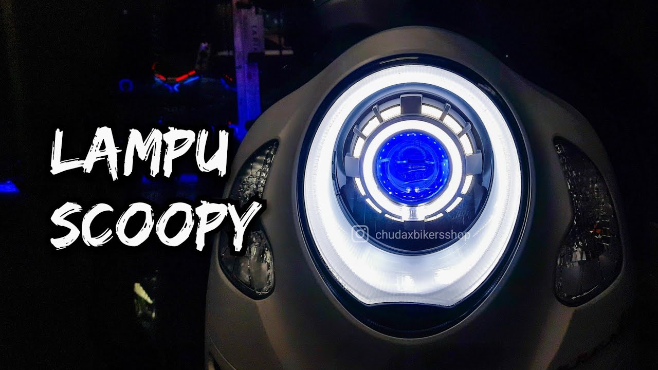 Detail Modifikasi Lampu Depan Scoopy Nomer 7