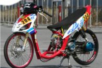 Detail Modifikasi Mio Drag Harian Nomer 17