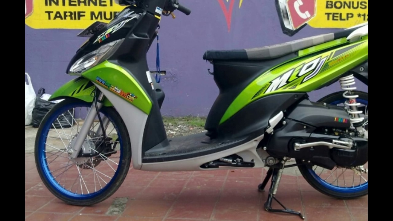 Detail Modifikasi Mio J Drag Nomer 29