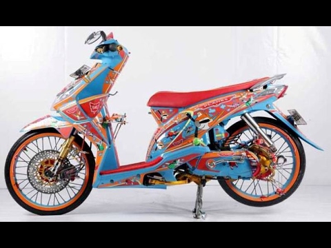 Detail Modifikasi Motor Beat Gambar Doraemon Nomer 44