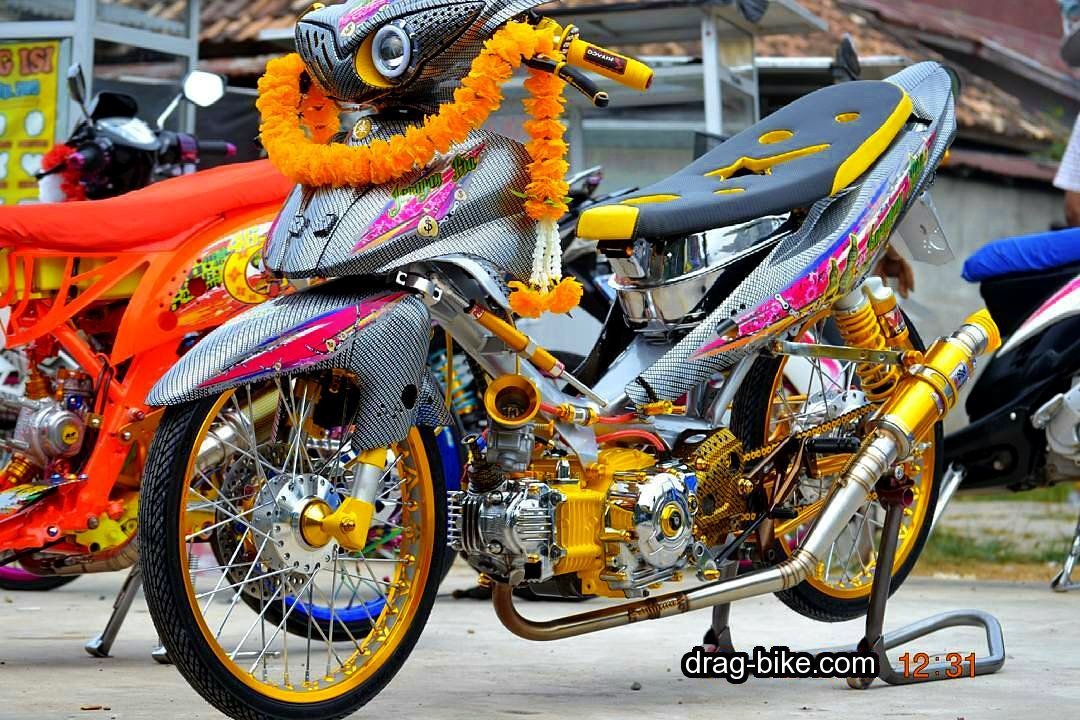 Detail Modifikasi Motor Jupiter Z Drag Nomer 20