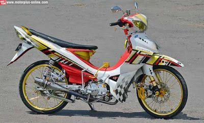 Detail Modifikasi Motor Jupiter Z Drag Nomer 28