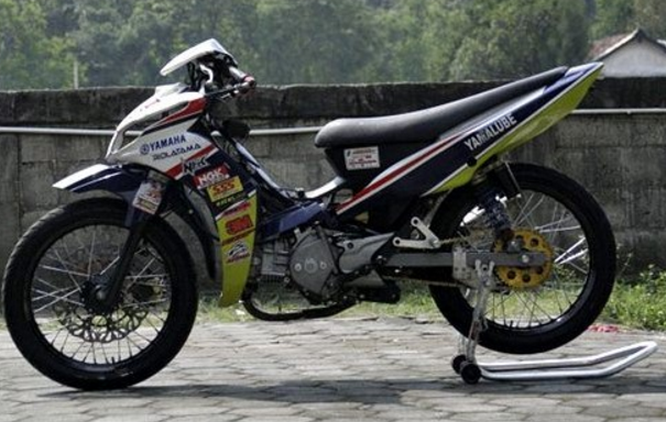 Detail Modifikasi Motor Jupiter Z Drag Nomer 29