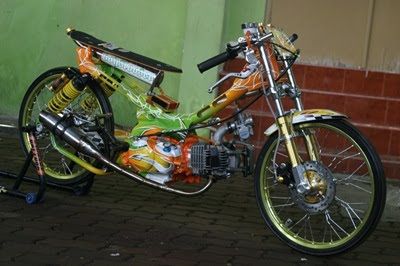 Detail Modifikasi Motor Jupiter Z Drag Nomer 38