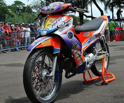 Detail Modifikasi Motor Jupiter Z Drag Nomer 45