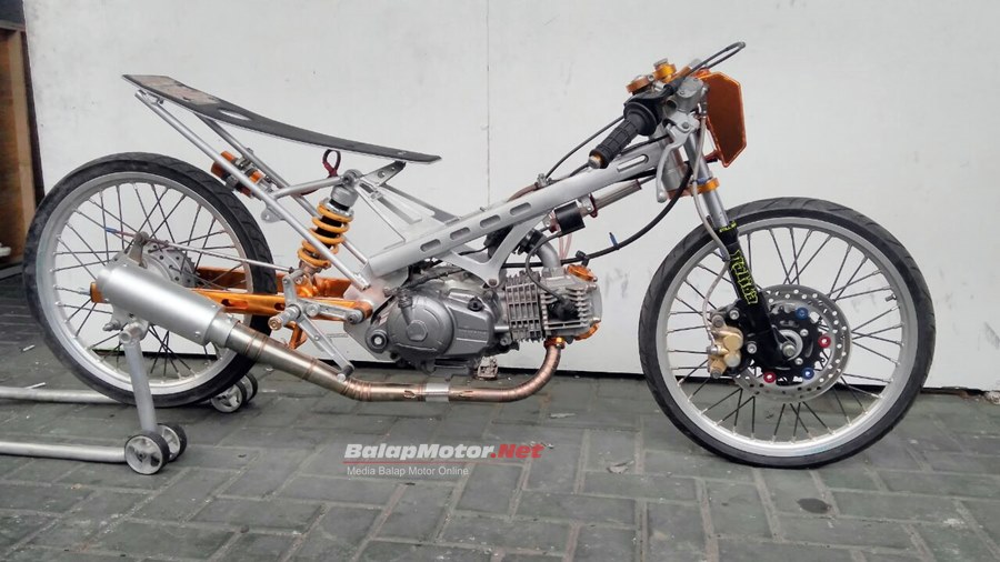 Detail Modifikasi Motor Jupiter Z Drag Nomer 46