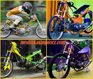 Detail Modifikasi Motor Jupiter Z Drag Nomer 50