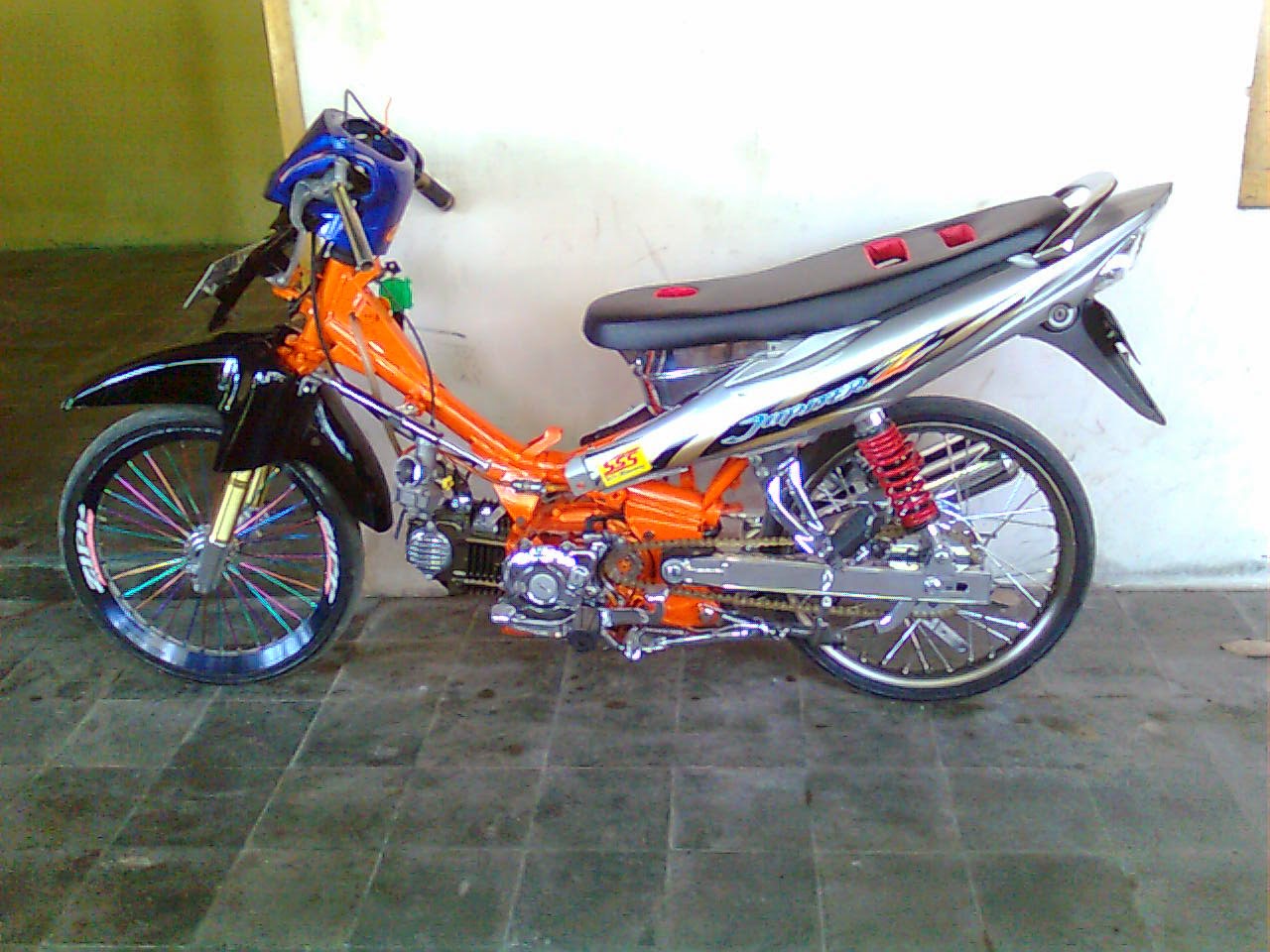 Detail Modifikasi Motor Jupiter Z Drag Nomer 51