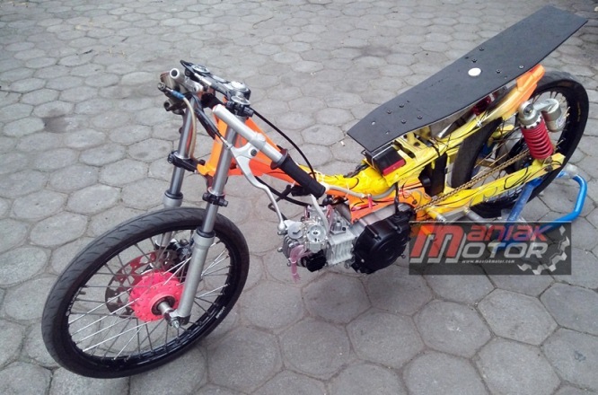 Detail Modifikasi Motor Jupiter Z Drag Nomer 9