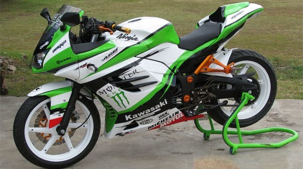 Detail Modifikasi Motor Kawasaki Nomer 18