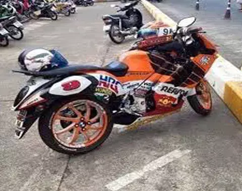 Detail Modifikasi Motor Lucu Nomer 58