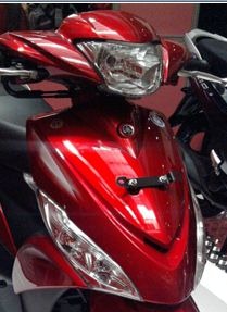 Detail Modifikasi Motor Mio J Warna Merah Nomer 30