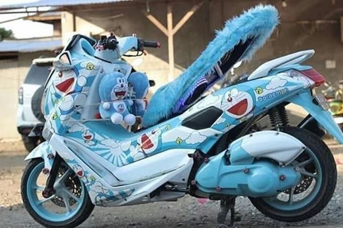 Detail Modifikasi Motor Scoopy Doraemon Nomer 29